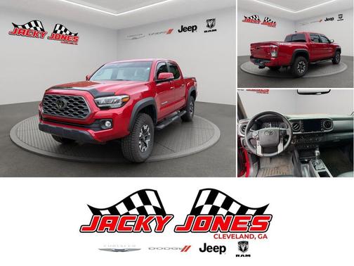 Barcelona Red Metallic 2021 Toyota Tacoma TRD Off Road