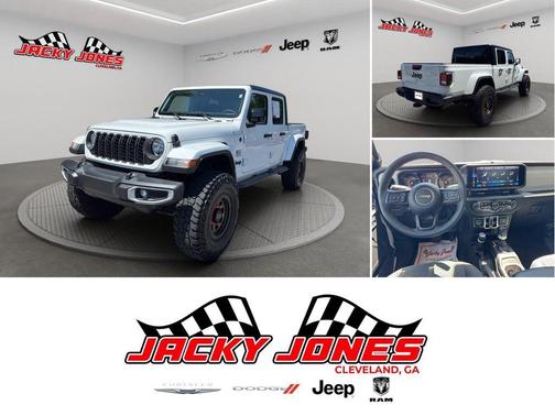 Bright White Clearcoat 2024 Jeep Gladiator Sport
