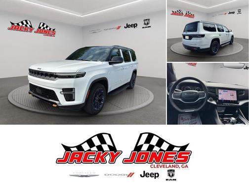 Bright White Clearcoat 2026 Jeep Grand Wagoneer 85TH ANNIVERSARY