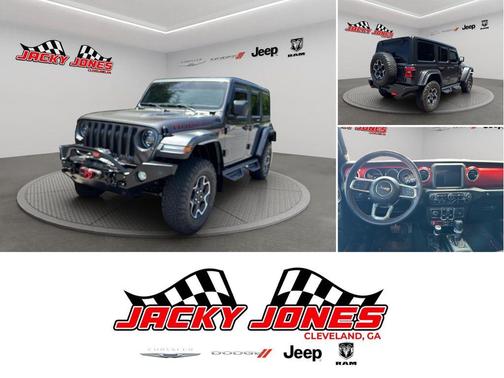 Granite Crystal Clearcoat Metallic 2023 Jeep Wrangler Rubicon