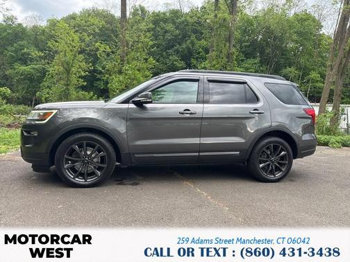 Magnetic Metallic 2018 Ford Explorer XLT