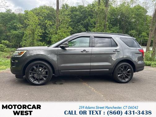 Magnetic Metallic 2018 Ford Explorer XLT