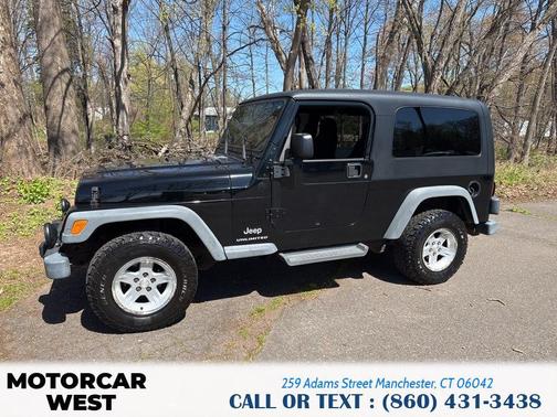 Black 2004 Jeep Wrangler Sport