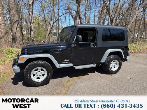 Black 2004 Jeep Wrangler Sport