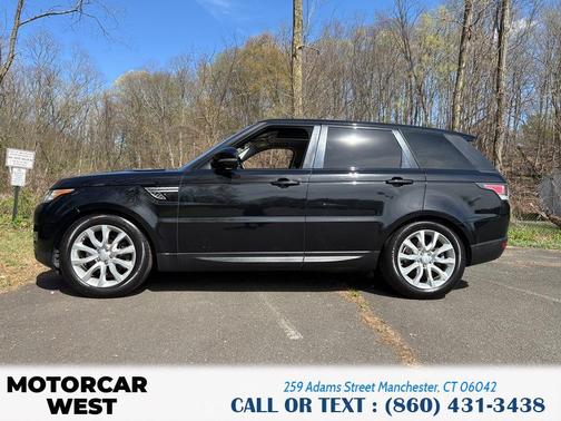 Black 2016 Land Rover Range Rover Sport Supercharged HSE