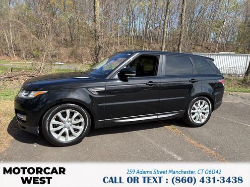 Black 2016 Land Rover Range Rover Sport Supercharged HSE