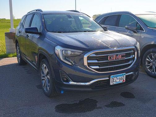 Blue Steel Metallic 2019 GMC Terrain SLT