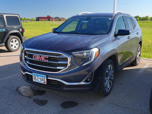 Blue Steel Metallic 2019 GMC Terrain SLT