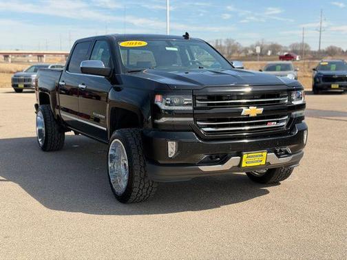 Black 2016 Chevrolet Silverado 1500 LTZ