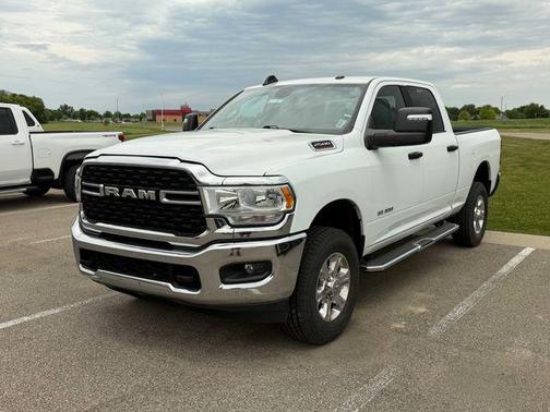 Bright White Clearcoat 2024 RAM 2500 Big Horn Crew Cab 4x4 6'4' Box