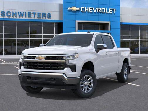 Summit White 2026 Chevrolet Silverado 1500 LT