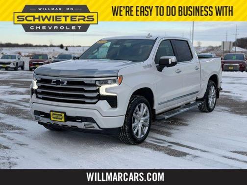 Iridescent Pearl Tricoat 2024 Chevrolet Silverado 1500 High Country
