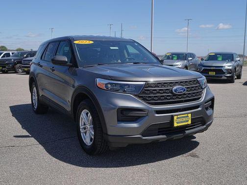 Carbonized Gray Metallic 2023 Ford Explorer Base