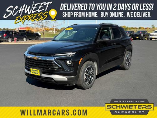 Mosaic Black Metallic 2025 Chevrolet Trailblazer LT