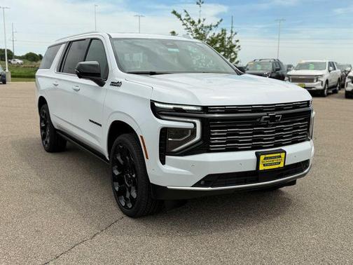 Polar White Tricoat 2026 Chevrolet Suburban High Country, 4WD