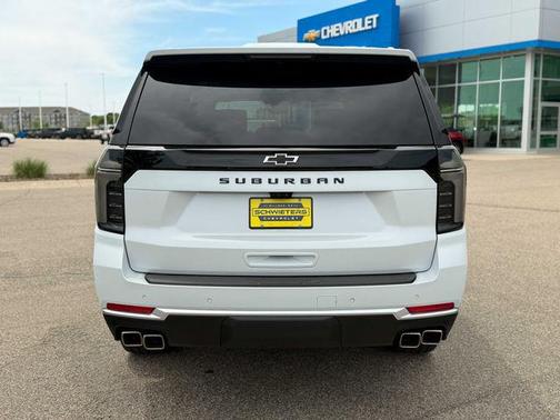 Polar White Tricoat 2026 Chevrolet Suburban High Country, 4WD