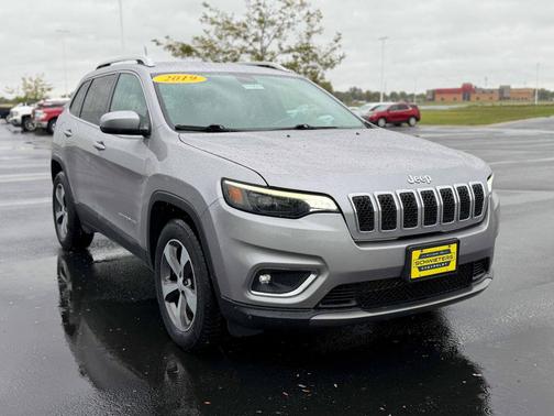 Billet Silver Metallic Clearcoat 2019 Jeep Cherokee Limited
