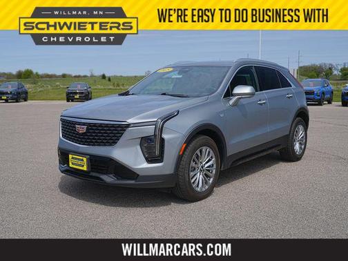 Argent Silver Metallic 2025 Cadillac XT4 Premium Luxury