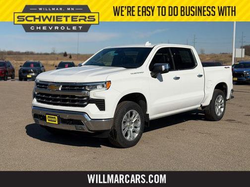 Summit White 2026 Chevrolet Silverado 1500 LTZ