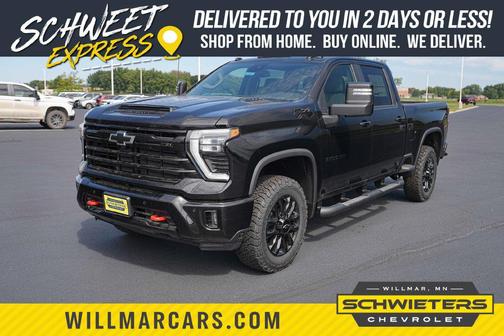 Black 2026 Chevrolet Silverado 3500 LT
