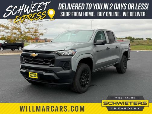 Sterling Gray Metallic 2026 Chevrolet Colorado WT