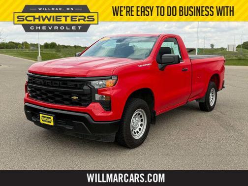 Red Hot 2023 Chevrolet Silverado 1500 WT