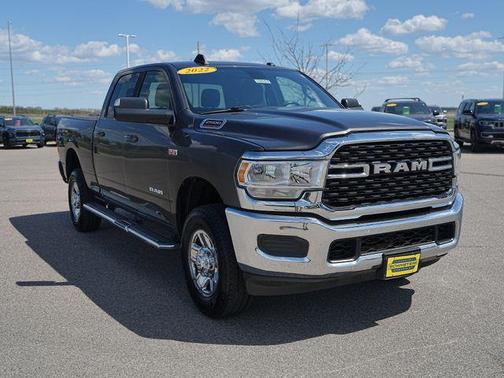 Granite Crystal Metallic Clearcoat 2022 RAM 2500 Big Horn Crew Cab 4x4 6'4' Box