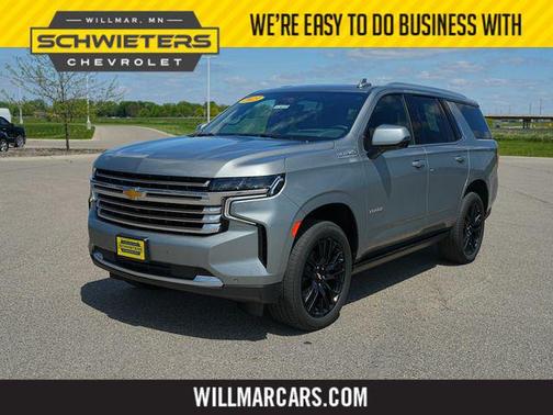 Sterling Gray Metallic 2023 Chevrolet Tahoe 4WD High Country