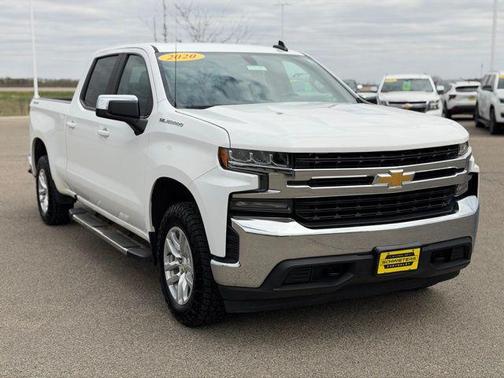 Summit White 2020 Chevrolet Silverado 1500 LT