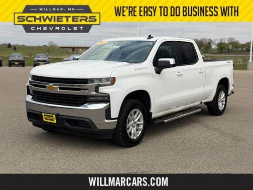 Summit White 2020 Chevrolet Silverado 1500 LT
