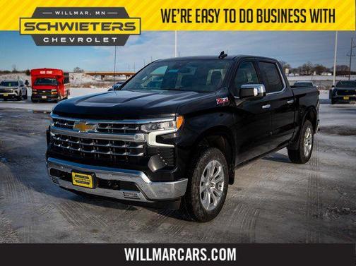 Black 2026 Chevrolet Silverado 1500 LTZ Truck