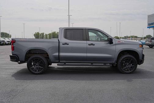 Satin Steel Metallic 2022 Chevrolet Silverado 1500 Limited Custom Trail Boss
