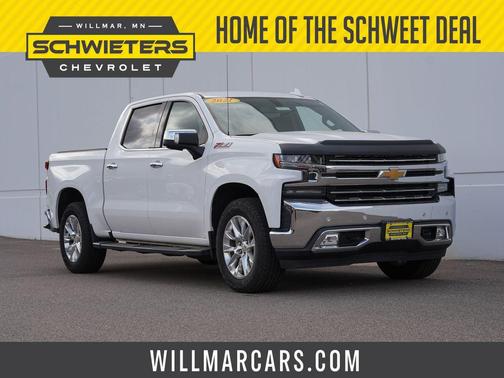 Summit White 2021 Chevrolet Silverado 1500 LTZ