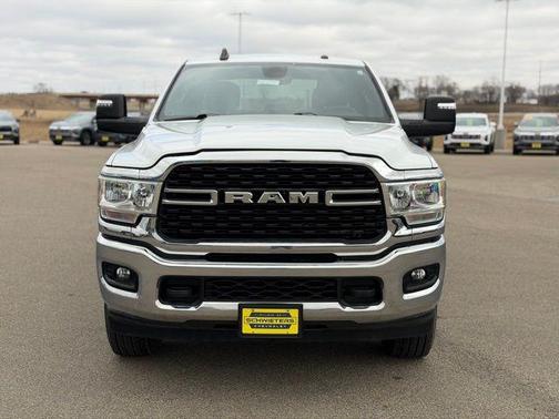 Bright White Clearcoat 2024 RAM 2500 Big Horn Crew Cab 4x4 6'4' Box