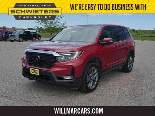 Radiant Red Metallic II 2022 Honda Passport AWD EX-L