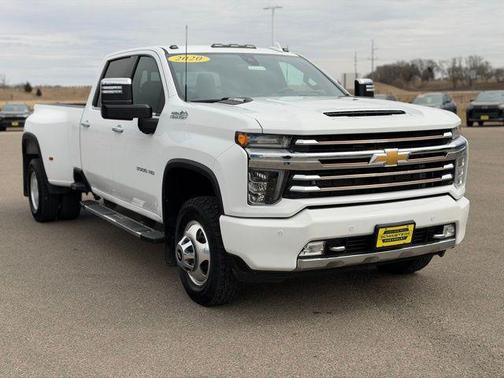 Summit White 2020 Chevrolet Silverado 3500 High Country