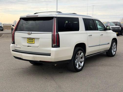 White Diamond Tricoat 2015 Cadillac Escalade ESV Premium