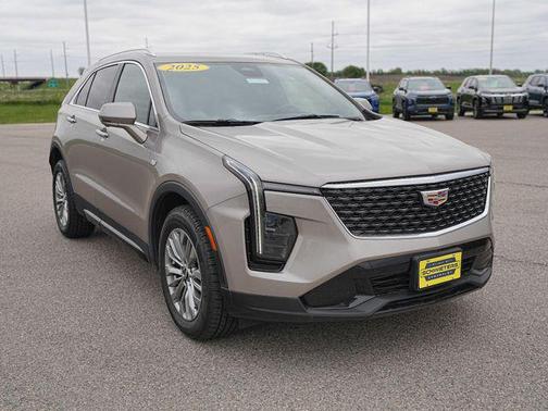 Latte Metallic 2025 Cadillac XT4 Premium Luxury