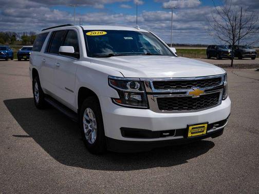Summit White 2020 Chevrolet Suburban LS