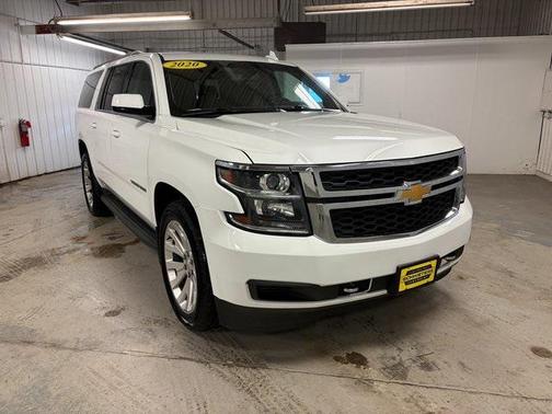 Summit White 2020 Chevrolet Suburban LS