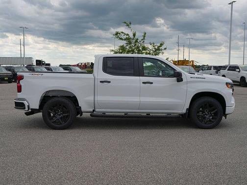 Summit White 2026 Chevrolet Silverado 1500 Custom