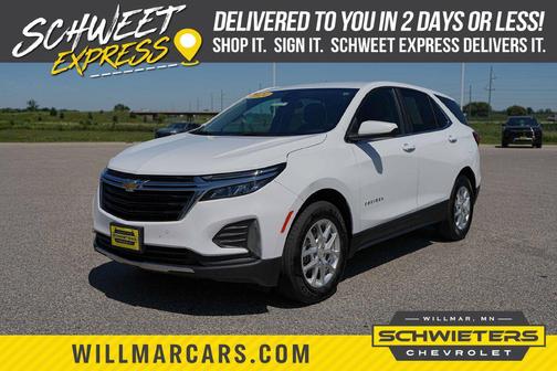 Summit White 2024 Chevrolet Equinox 1LT