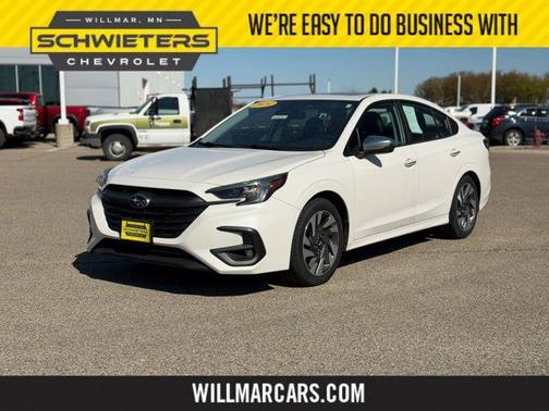 Crystal White Pearl 2024 Subaru Legacy Touring XT