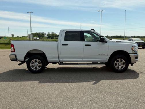 Bright White Clearcoat 2024 RAM 2500 Big Horn Crew Cab 4x4 6'4' Box