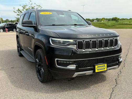 Diamond Black Crystal Pearlcoat 2024 Jeep Wagoneer Series II 4x4