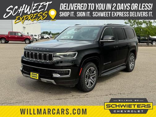 Diamond Black Crystal Pearlcoat 2024 Jeep Wagoneer Series II 4x4