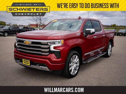 Radiant Red Tintcoat 2025 Chevrolet Silverado 1500 High Country