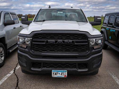 Bright White Clearcoat 2023 RAM 2500 Tradesman Regular Cab 4x2 8' Box