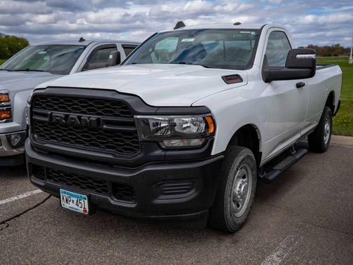 Bright White Clearcoat 2023 RAM 2500 Tradesman Regular Cab 4x2 8' Box