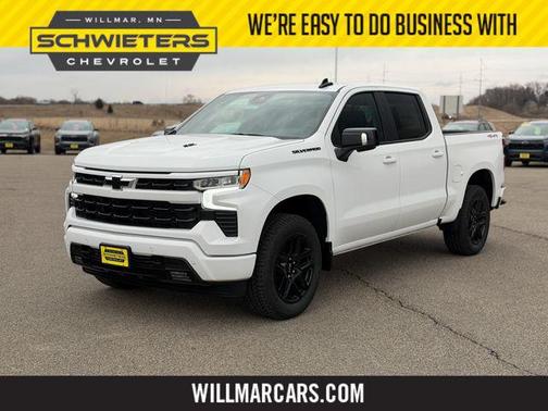 Summit White 2026 Chevrolet Silverado 1500 RST